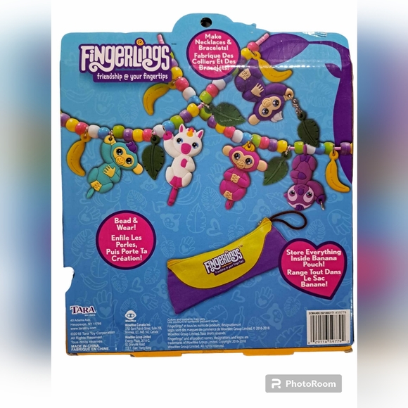 🆕️Fingerlings Jewelry Activity Set Craft Crafting Beading For Jewelry NWT - Picture 2 of 2